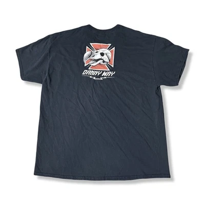 Camiseta De Colección Danny Way Blind Negra Skate Talla Grande Y2K Hecha en EE. UU. Foto 1 de 4