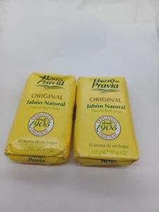 Paquete de 2 jabón de baño natural original Heno De Pravia 115 g / 4 oz ea - Imagen 1 de 7