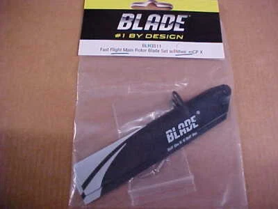 BLADE BLH3511 = FAST FLIGHT  MAIN BLADE SET W/HARDWARE : mCP X (NEW) - Image 1 of 2