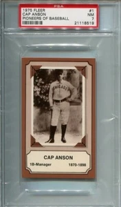 1975 Fleer Pioniere des Baseballs #1 - Bild 1 von 2