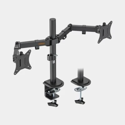 Double montor desk mount with clamp VonHaus new - Image 1 of 3