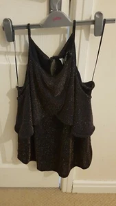 Dorothy Perkins Ladies Blouse in Size UK14 EU42 US10 Colour Navy RRp £24 - Picture 1 of 10