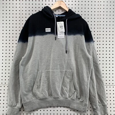 Nueva Sudadera con Capucha Sovereign Code Negra Gris Hombres Pullover Grande 23.5x28.5 Foto 1 de 4