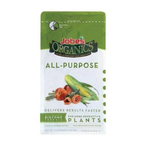 Jobe's Organics All Purpose Granules Organic Plant Food 4 lb. (Pack of 6) - Picture 1 of 4