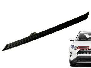 Fits 2019-2024 Toyota Rav4 Front Bumper Upper Grille Insert Molding Right Side - Picture 1 of 8