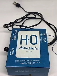 Vintage AC Gilbert American Flyer HO Pike Master #32663 Transformer tested - Picture 1 of 5