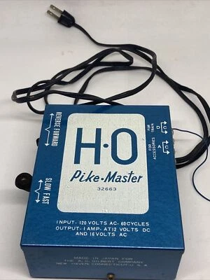 Vintage AC Gilbert American Flyer HO Pike Master #32663 Transformer tested  - Image 1 of 4