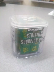 WARHAMMER 40K STRIKING SCORPION DICE ELDAR - GAMES WORKSHOP - NUOVO NEW - Picture 1 of 1