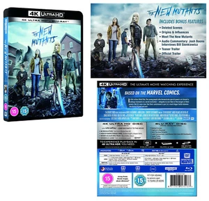 MARVEL'S: THE NEW MUTANTS (2020): Maisie Williams NEW Eu RgFree 4K UHD + BLU-RAY - Picture 1 of 1
