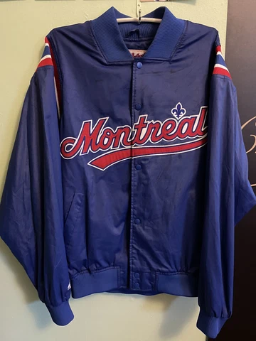 Montreal Expos Authentic On-Field Jacket Majestic Large Cover