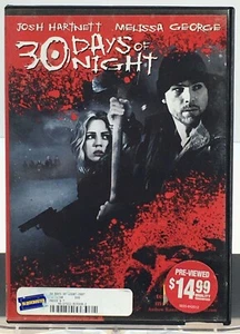 30 Days Of Night DVD 2008 Movie Josh Hartnett Melissa George Horror Vampires - Picture 1 of 5