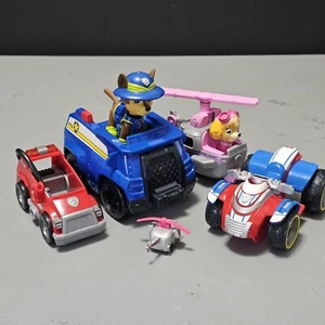 Konvolut 6 Paw Patrol verschiedene Spielzeug Fahrzeuge und 1 Figuren - Bild 1 von 5
