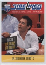 2009-10 Upper Deck Be a Player Sidelines Sam Gagner #S50