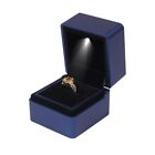 Box With/without Led Light Jewelry Organizer Case Box For Wedding Proposal