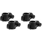  4 Pcs Outdoor Flagpole Clamps Flagpole Clip Plastic Flagpole Clip Flag Hook