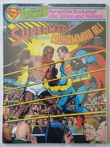 3. Sonderausgabe EHAPA Superman gegen Muhammad Ali Zustand 1- mit Sammelecke - Bild 1 von 2