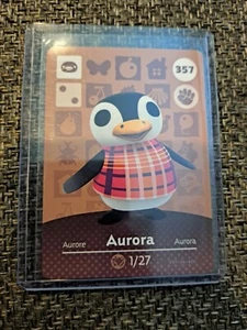 Aurora - 357 - Serie 4 - Tarjeta amiibo auténtica de cruce de animales - Imagen 1 de 2