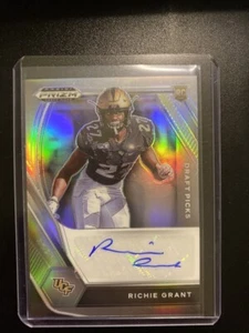 2021 Panini Prizm Draft Picks Autografi Prizms #190 Richie Grant Falcons - Foto 1 di 2
