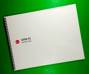 Bedienungsanleitung für Leica CL Kamera 99 Seiten mit Klarsichthüllen! - Bild 1 von 1