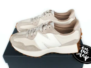 New Balance 327 Avena Crema Blanco Beige Taupe MS327ASL Reino Unido 3 4 5 6 7 8 9 EE. UU. Nuevo - Imagen 1 de 12
