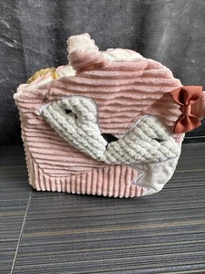 Gerber Modern Moments Plush Stuffed Fox Activty Book Sensory Ribbed Waffle Weave - Picture 1 of 23