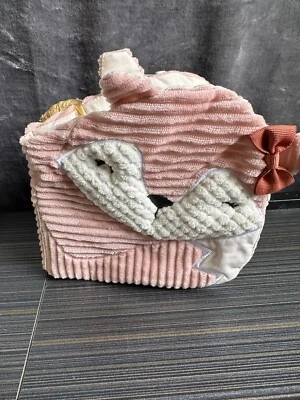 Gerber Modern Moments Pelúcia Recheada Fox Livro de Atividade Sensorial Ribbed Waffle Weave - Imagem 1 de 4