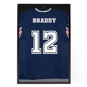 Jersey Display Case for Autographed T-Shirts & Sports Jerseys | Shadow Box - Picture 1 of 10
