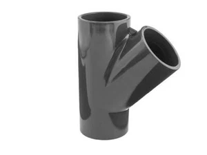 90 mm einfaches PVC 45 Grad T-Shirt - Bild 1 von 1
