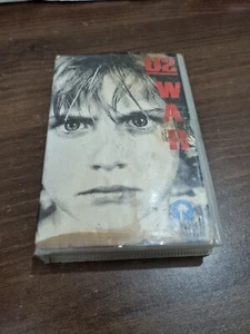 U2 War Clamshell Audio Cassette INDIA RARE BONO Tape - Picture 1 of 5