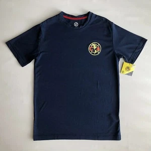 Camiseta de fútbol Club America con logotipo frontal azul marino para hombre talla S nueva con etiquetas - Imagen 1 de 6