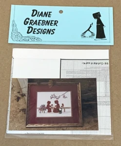 Diane Graebner "Dolly's Day" Amish con Muñecas Patrón Punto de Cruz Nuevo en Paquete - Imagen 1 de 2