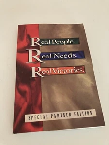 Real People Real Needs Real Victories-Special Partner Edition 1996 Paperback - Picture 1 of 2