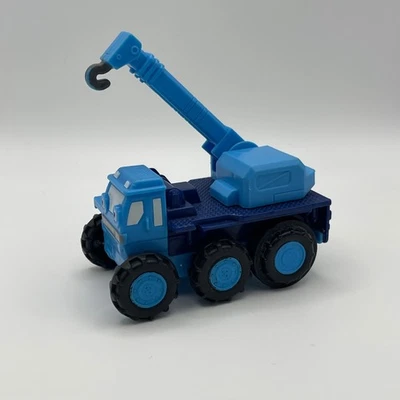 Bob The Builder Mattel Mini Pull Back Vehicle Lofty Crane Toy 5” b1 Multi Buy - Image 1 of 4