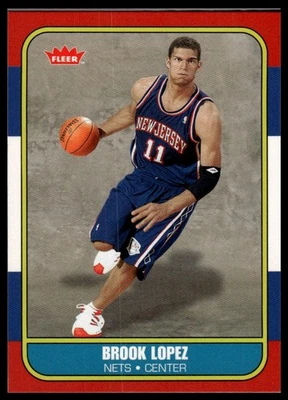2008-09 Fleer #86R-171 Brook Lopez 1986-87 Rookies - Image 1 of 2