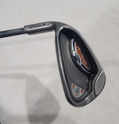 Ping G10 Single 9 Hierro Punto Rojo Flex Regular Eje de Acero LH 36" Foto 1 de 4