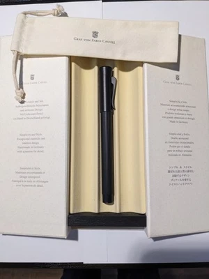 Graf Von Faber-Castell Tamitio negro plumín mediano Foto 1 de 4