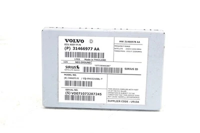 2015 - 2018 Volvo S60 V60 модуль управления спутниковым радио 31466977 AA OEM #4718 - Изображение 1 из 4