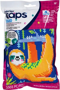 Perler 80-11145 Solid-Top Cap Fuse Beads, 3505pcs, Sloth Pattern Kit - Picture 1 of 3