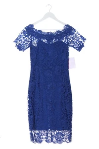 PAPER DOLLS Spitzenkleid Damen Kleid Gr. DE 38 blau Casual-Look - Bild 1 von 5