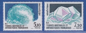 Französische Antarktis TAAF 1989 Mineralien Mi.-Nr 245-46 ** / MNH - Picture 1 of 1