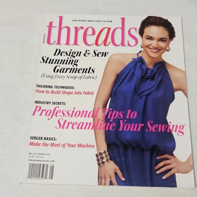 Threads Magazine May 2012 Number 160 Design & Sew Stunning Garments - Image 1 of 4
