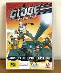 GI Joe Renegades Complete Series Collection DVD 4 Disc Set R4 Vgc - Imagen 1 de 3