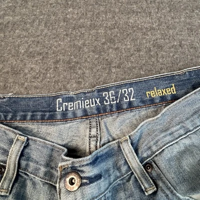 Daniel Cremieux Jeans Men 36x32  Relaxed Fit Straight Leg Denim Ripped Distress - Image 1 of 4