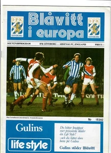 IFK Goteborg v Arsenal (European Cup Winners Cup, Q/F, 2nd Leg) - 19/03/1980 - Picture 1 of 4