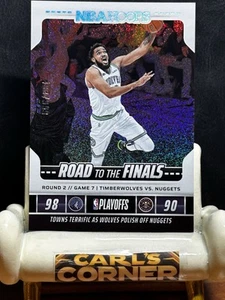 KARL-ANTHONY TOWN 2024-25 Panini NBA Hoops ROAD TO FINALS /999 Impulse #12 - Foto 1 di 5