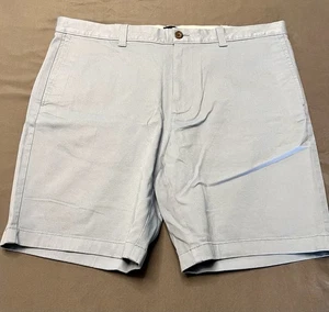 Neu mit Etikett J Crew Reimagined hellblaue Herrenshorts Größe 38 "Innennaht 9" Baumwollmischung - Bild 1 von 7