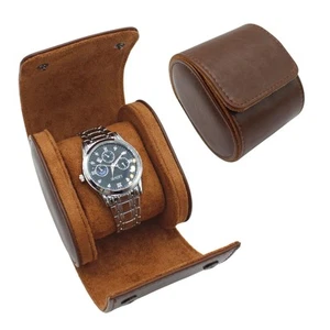 Watch Travel Case Portable Organizer - Luxury Watch Roll Travel Box Recycled ... - Bild 1 von 6