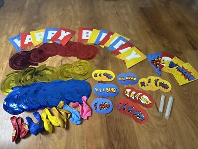 Superhero Birthday Party Decor - Image 1 of 4