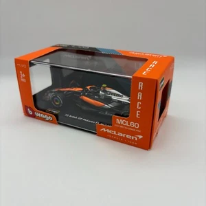 Bburago McLaren Formula One F1 MCL60 British Grand Prix Lando Norris LN4 2023 - Picture 1 of 3