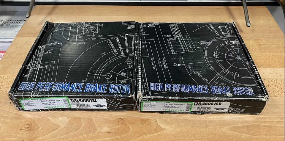 StopTech / Power Slot Front Slotted Brake Rotor Set  01-05 Eclipse Stratus 5 lug - Image 1 of 2